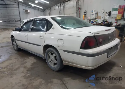 2004 Chevrolet Impala из США, поврежденный, VIN 2G1WF52EX49328612